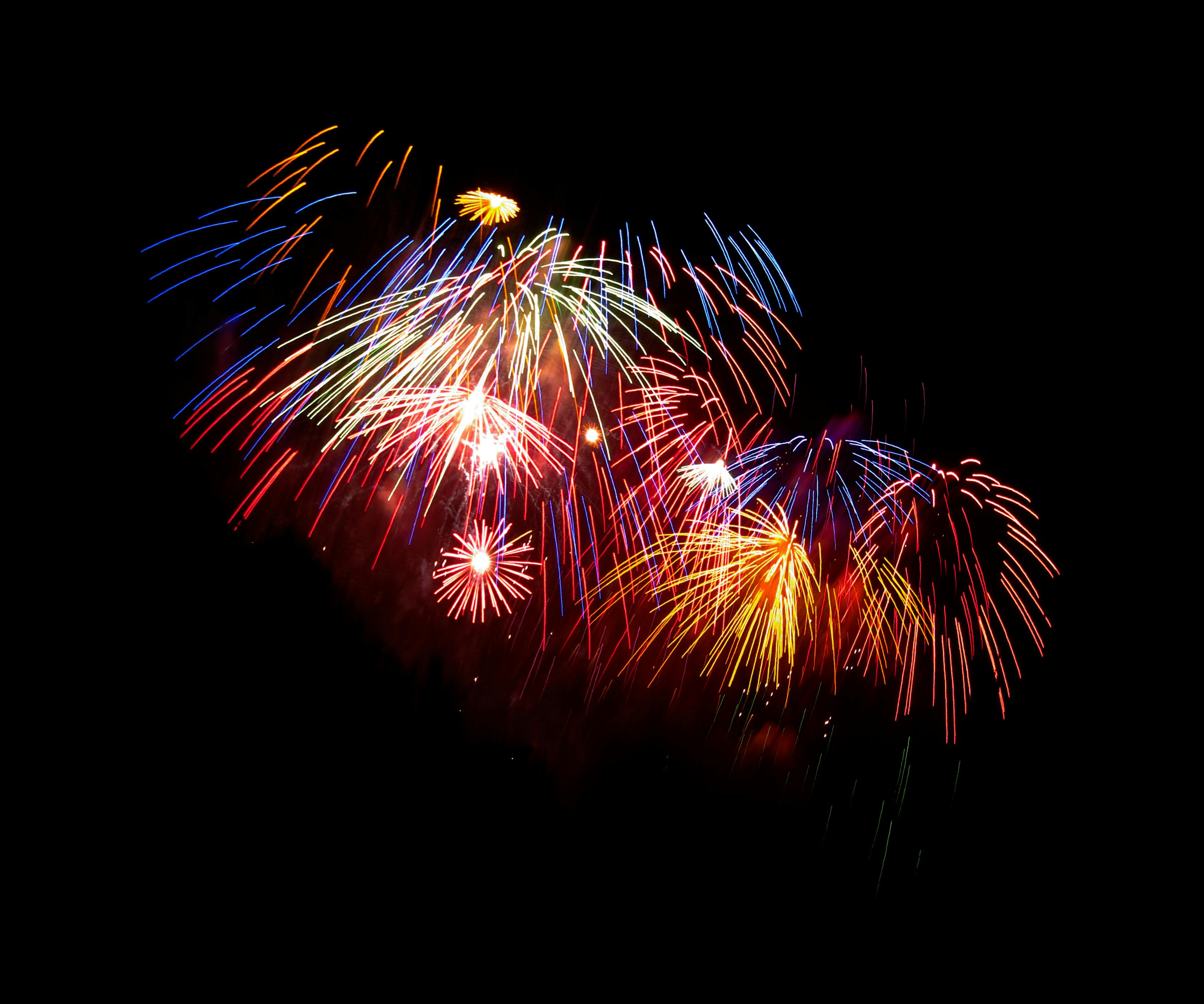 A dazzling celebration marking the start of a new year in style.